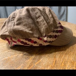 Fall brown hat